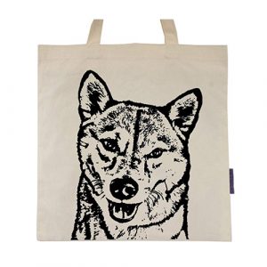 Shiba tote bag